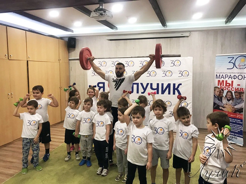 Изображение 144: Встреча с олимпийским чемпионом на Соколе