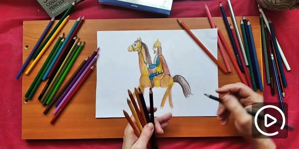 Рисуем всадника