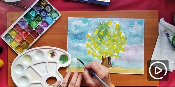 Рисуем пейзаж