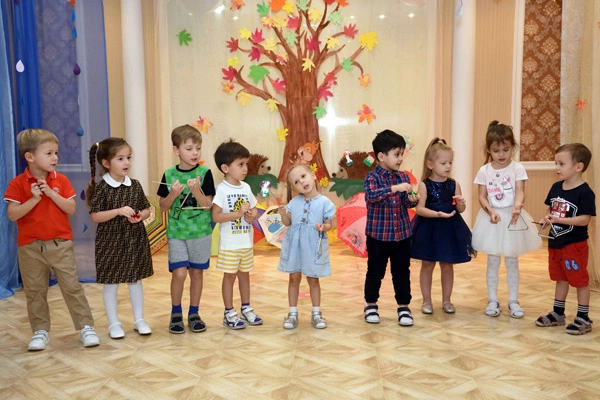 Средняя группа частного детского сада Лучик на Остоженке